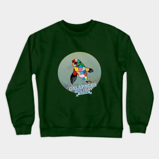 León Marino de Galápagos en colores Crewneck Sweatshirt